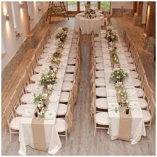 Burplap Table Runners
