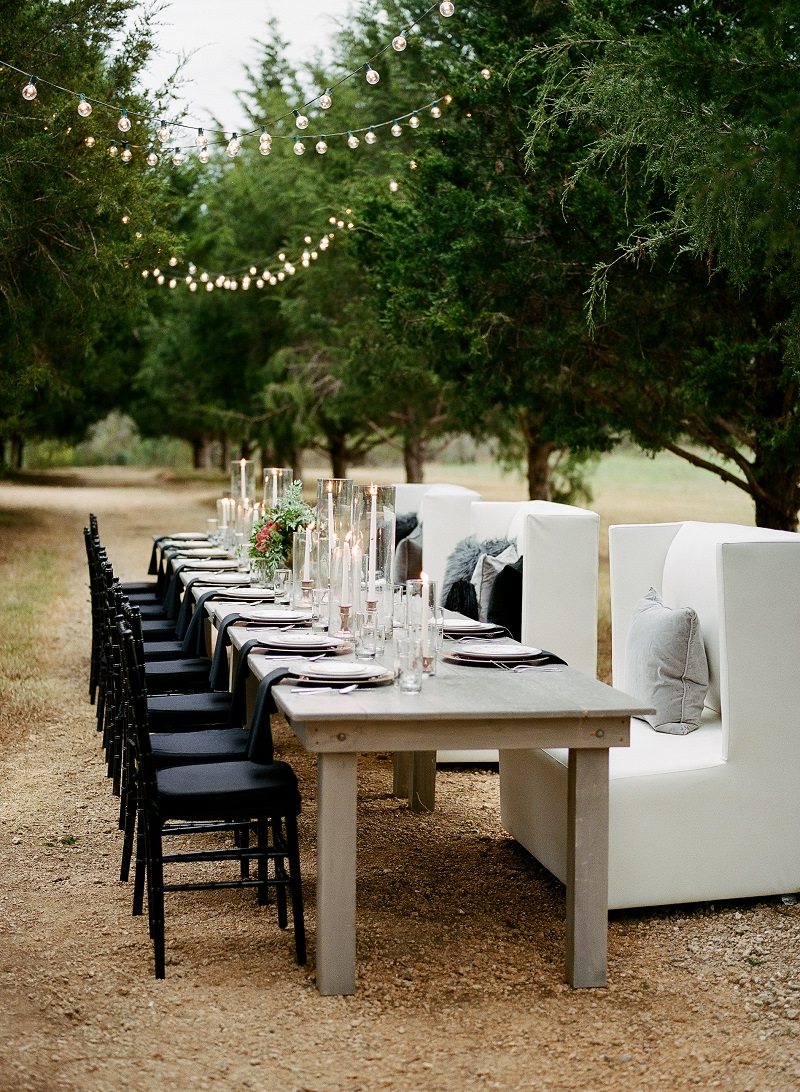 White Distress RUSTIC TABLE 8'