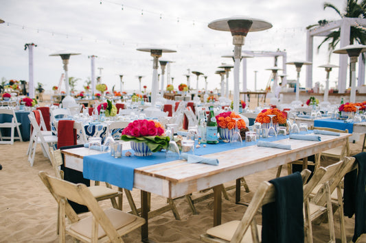 White Distress RUSTIC TABLE 8'