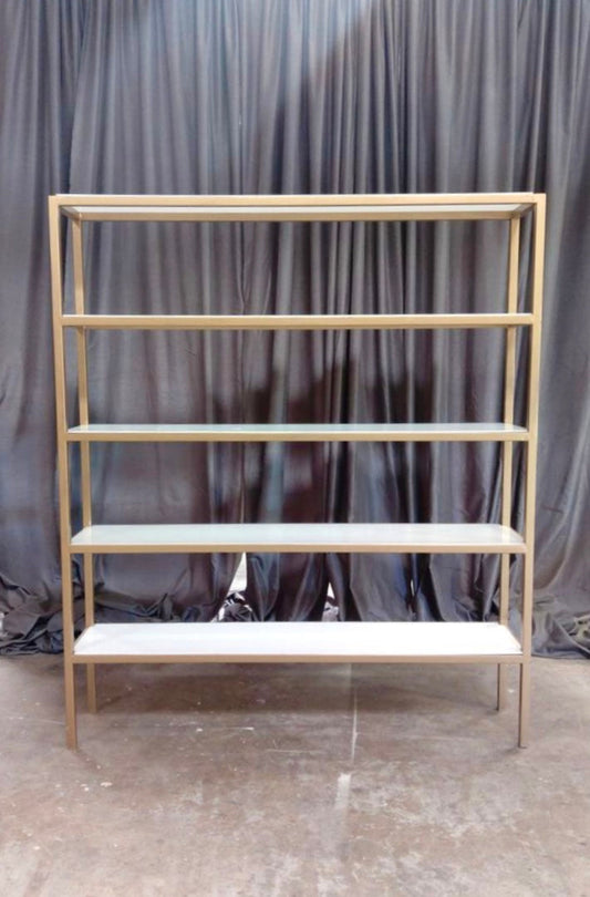 Gold Led CURVED Lighted Bar 6'