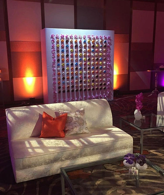 Silver METAL Coffee Table SQUARE