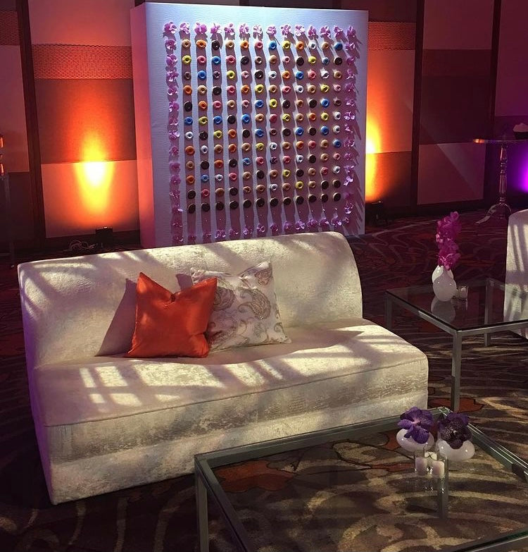 Silver METAL Coffee Table SQUARE