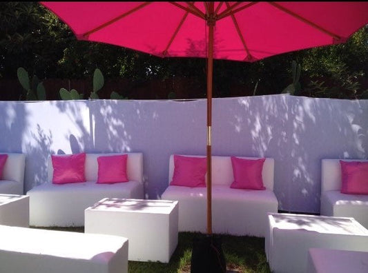 Patio Umbrella w/Base - COLORS