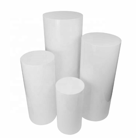 WHITE Round Pedestals ( each )