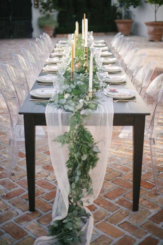 White Distress RUSTIC TABLE 8'