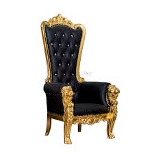 Single THRONE Black & Gold