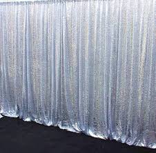 Sequins Backdrop and Balloons