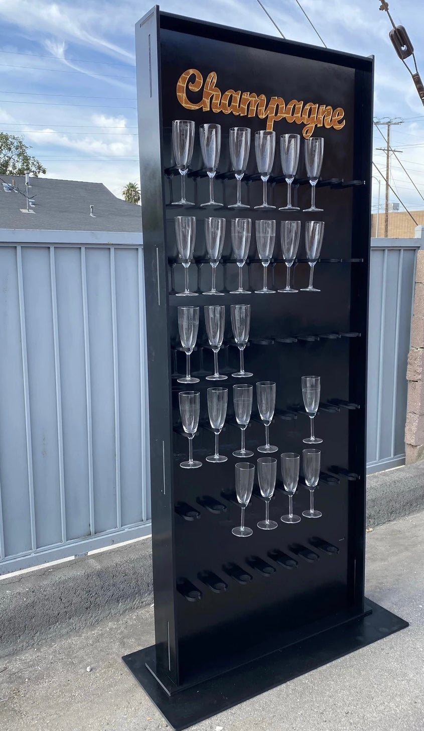 CHAMPAGNE WALL Black