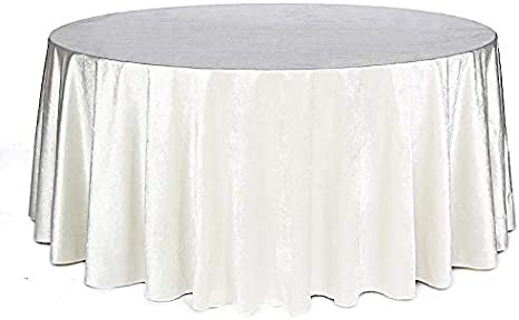 VELVET Round Tablecloth 120"