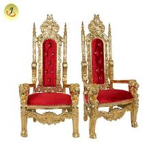 Single THRONE Red & Gold