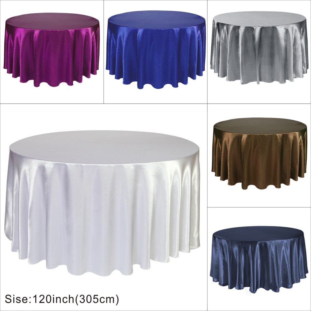 Round Tablecloth - SATIN 132"