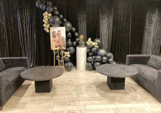 Distress Black Coffee Table