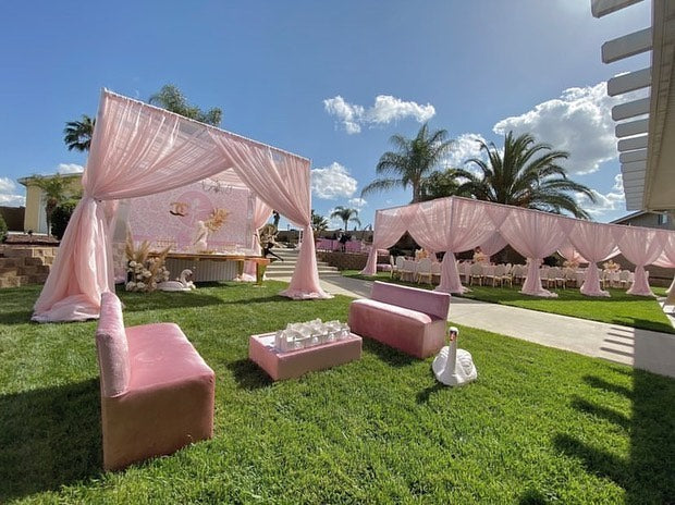 KIDS Pink VELVET Set