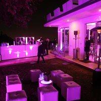 LED Lighted TUFED WHITE  BAR  6.5'