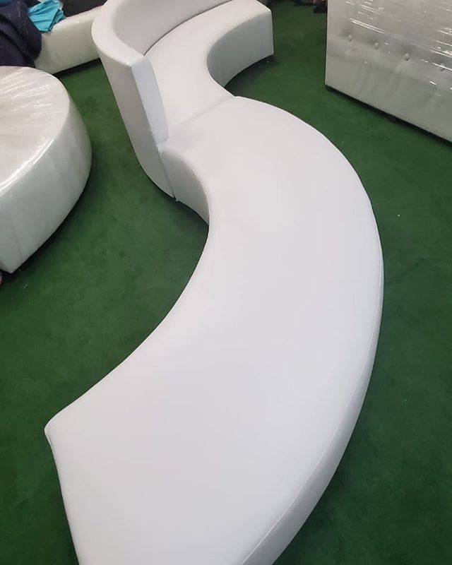 Curved Sofa  8'.5"