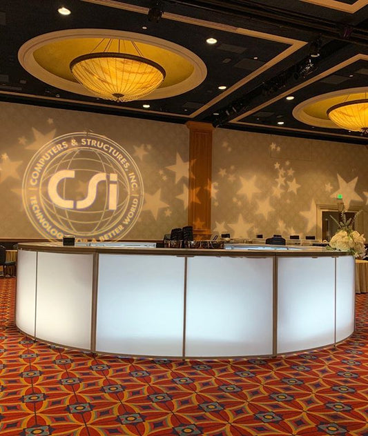 Led CURVED Lighted Bar 6'