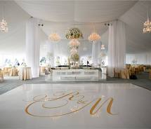 FULLY wrapped DANCE FLOOR per SqFt