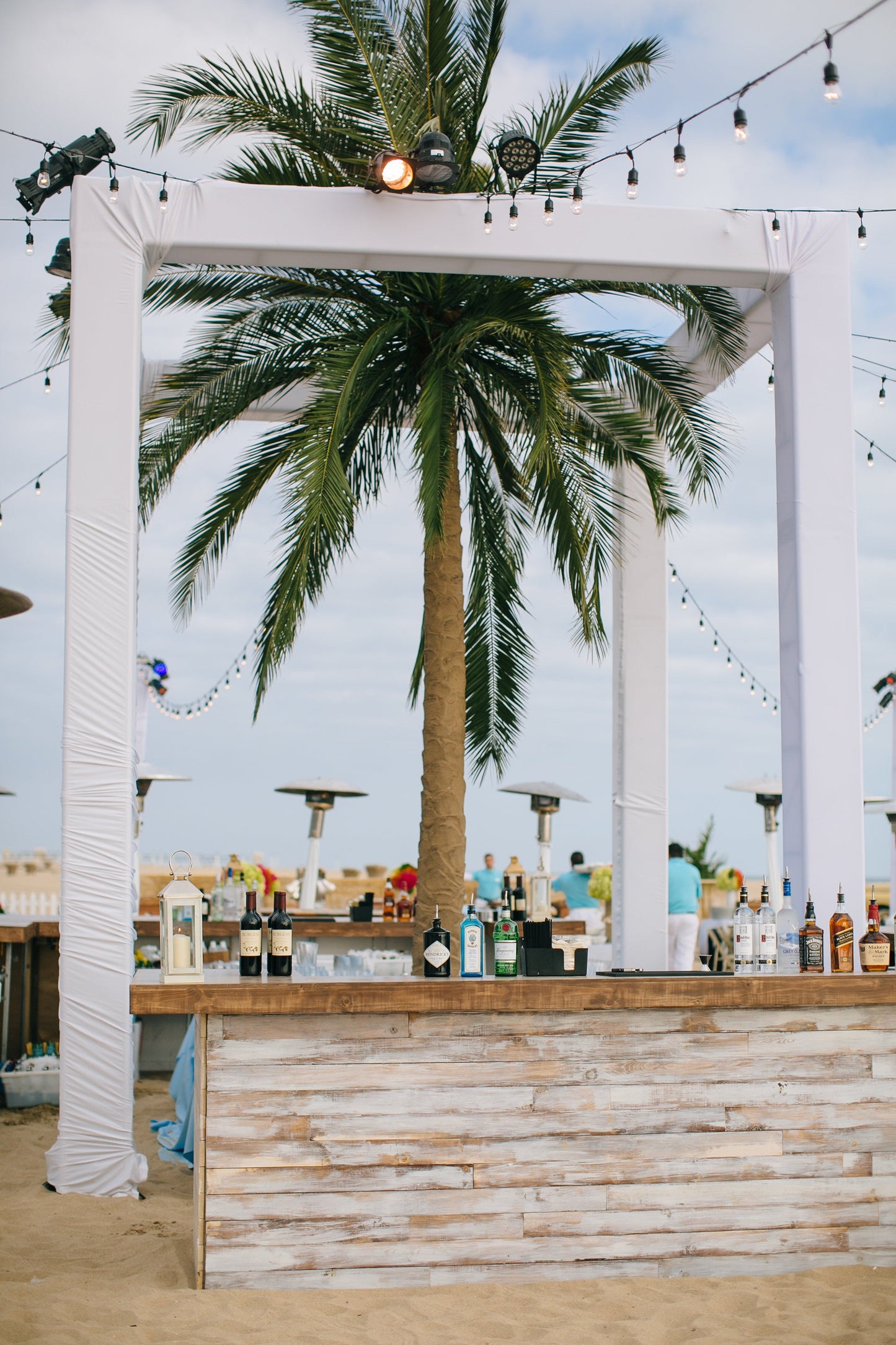 White Distress BAR 12'