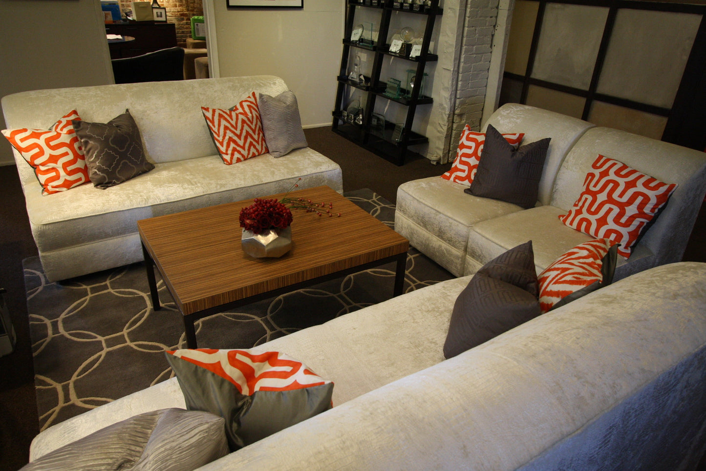 PEARL CROCODILE Lounge Chair