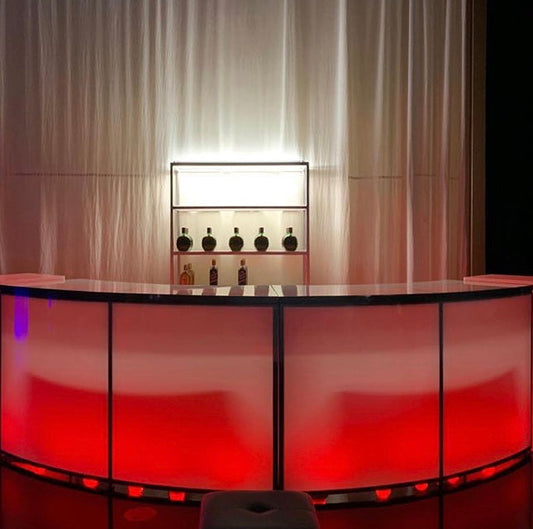 LED Curved BAR & Rack  12'  ( 3 pcs )