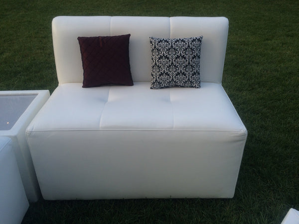 MD Armless Sofa - Loveseat  43"