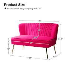 HOT Pink PEARL Sofa