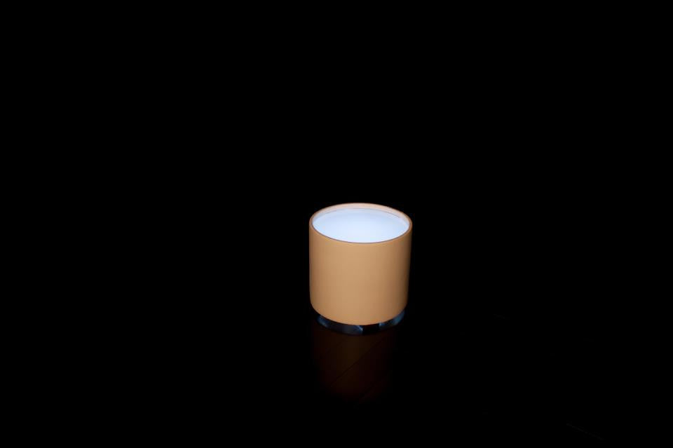 LED Lighted ROUND TABLE - coffee table / end table   (Changing Colors)