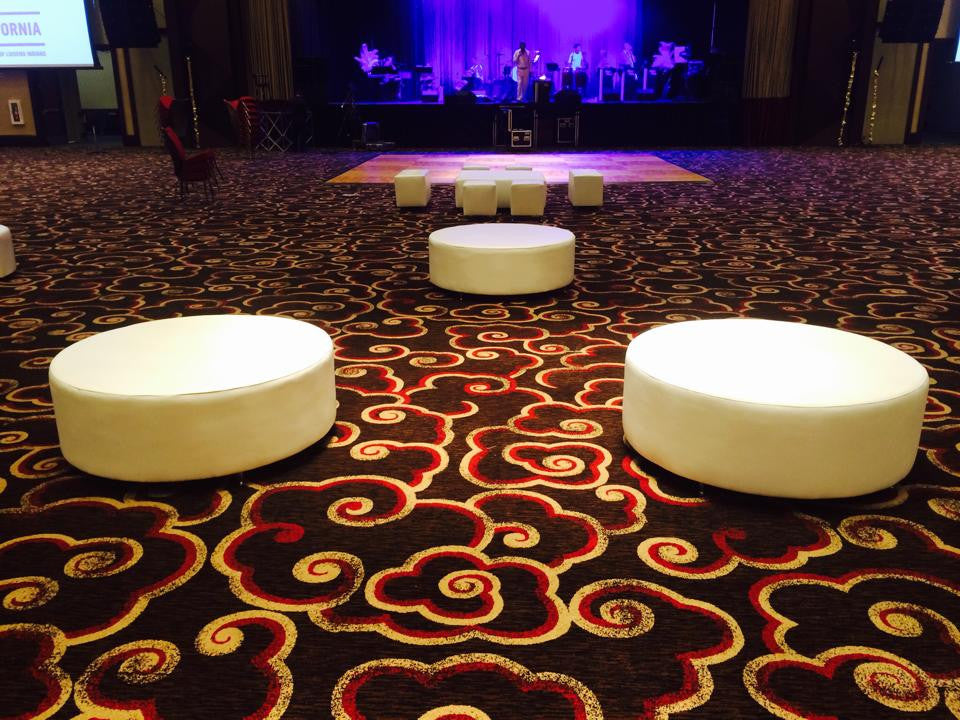 DAY BED  4’x4’x18” / Round BED / Round Bench  / Round Ottoman
