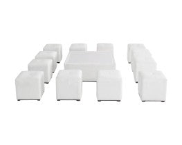 DAY BED 4’x4’x18” / Square BED / Square Ottoman