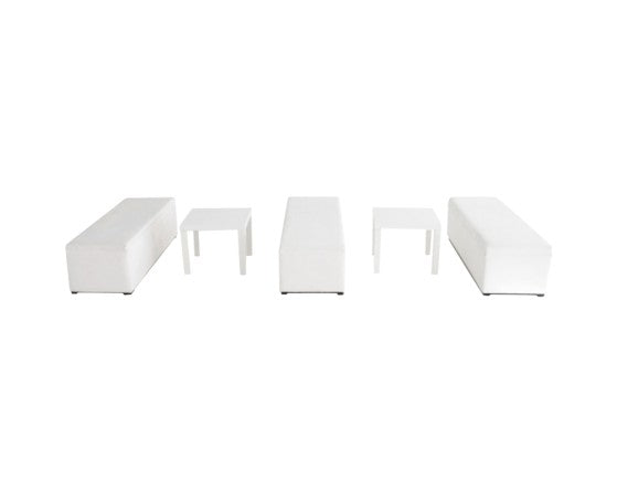 LG RECTANGULAR OTTOMAN - Bench  53"x17"x17"