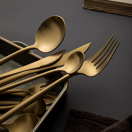 Gold FLATWARE