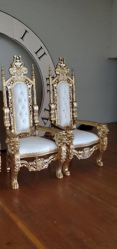 King THRONE White - SET
