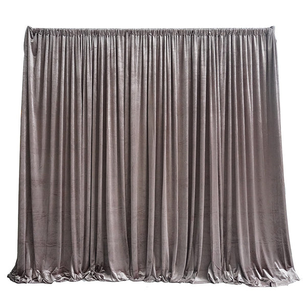 DRAPE & PIPE  - VELVET ( price per linear foot )