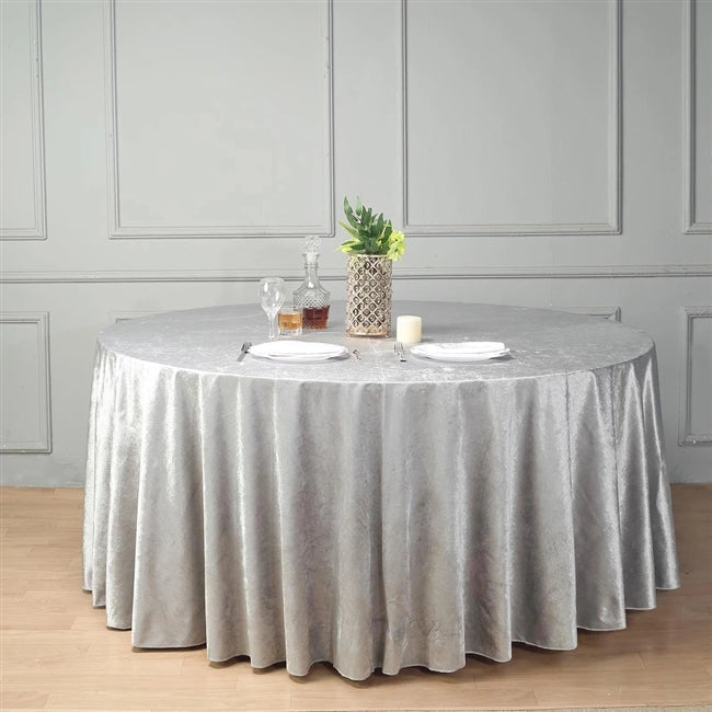 VELVET Round  Tablecloth 120"