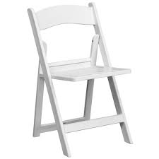 WHITE PADDED CHAIR