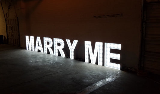 LIGHTED Marquee LETTERS 4'